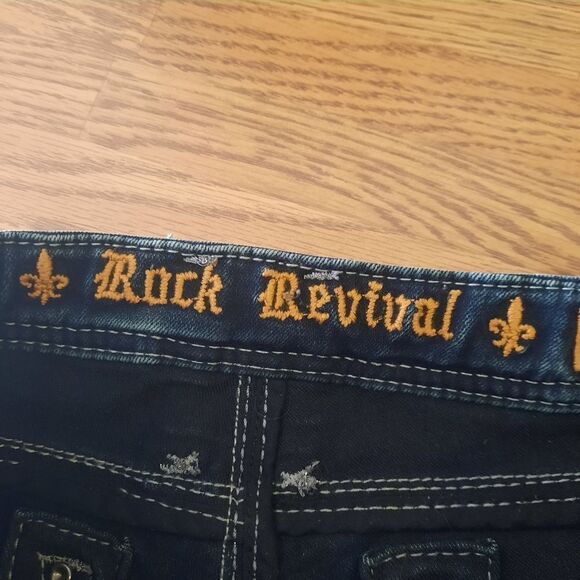 ROCK REVIVAL Lexi Super Skinny Jeans  BACKYARD BBQ! - Picture 12 of 16